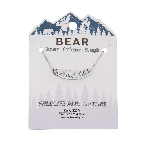 Wildlife and Nature Bear Necklace