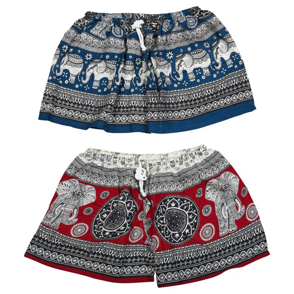 Drawstring Short Elephant